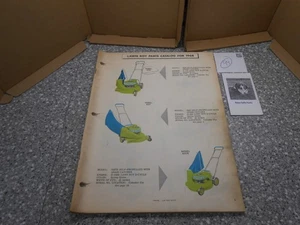 Lawn Boy Parts Catalog for 1968 for Mowers, Grass Catcher, Edger - Picture 1 of 8