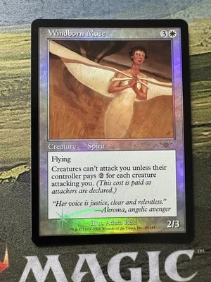 Windborn Muse Foil Magic The Gathering Legions 2003 NM Condition MtG - Image 1 of 4