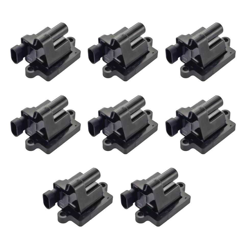 Ignition Coil Pack Set of 8 Compatible with Chevy Cadillac GMC 12558693