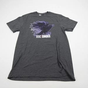 Baltimore Ravens Gildan Softstyle Short Sleeve Shirt Men's Dark Gray Used - Picture 1 of 6