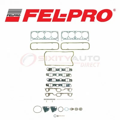 Fel-Pro Cylinder Head Gasket Set for 1967-1970 Pontiac Executive 6.6L 7.0L ds Foto 1 de 4