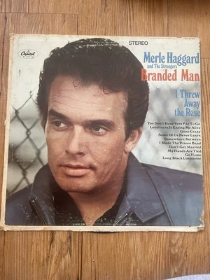 Merle Haggard And The Strangers – Branded Man -Vinyl -LP-Record 1967 - Image 1 of 2