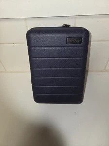 Away Mini Hardshell Luggage Toiletry Bag Navy Blue - Picture 1 of 6