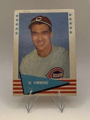 1961 Fleer Baseball Greats — Эл Симмонс No77 - Изображение 1 из 4