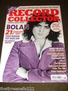 RECORD COLLECTOR #391 - BOLAN - ALICE COOPER - AUG 2011 - Picture 1 of 1