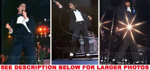 MICHAEL JACKSON 81 TRIUMPH TOUR STAGE 3xRARE8x10 PHOTOS - Picture 1 of 1