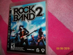 ROCK BAND 2 (Sony PlayStation 3, PS3) COMPLETE! BUY IT NOW LOOK - Picture 1 of 2
