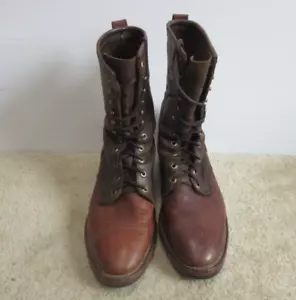 Chippewa style 29460 Men's Brown Leather Logger Packer Boots Size 12 D - Picture 1 of 8