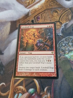 Lavaball Trap MTG Zendikar - Played - - Image 1 of 2