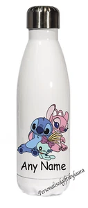Stitch Lilo and Stitch 500ml Personalised Drinks Children Water Bottle - Picture 1 of 1