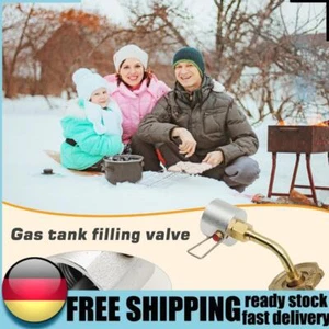 Gas Tank Filling Valve Copper MAPP Gas Tank Inflation Valves Camping Accessories - Bild 1 von 12
