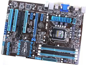 Placa madre ASUS P8H77-V LE LGA 1155 chipset Intel H77 memoria DDR3 ATX - Imagen 1 de 4