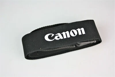 Canon Neck Strap Camera Black Canvas  - Image 1 of 4