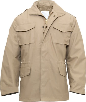 Camo M-65 Field Coat Camouflage Army M65 Tactical Uniform Military Jacket M1965 - Image 1 of 4