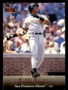 Barry Bonds 1995 Upper Deck  Card #335 San Francisco Giants