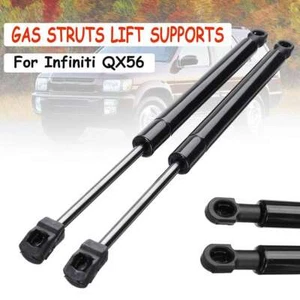 Hood Gas Charged Lift Supports Shock Struts Prop Rods Fit For Infiniti QX56 - Picture 1 of 7