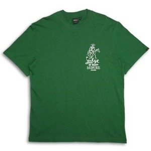 T-shirt vert pour homme Deus Ex Machina Bocombe Adress Hillside Green - Photo 1/4