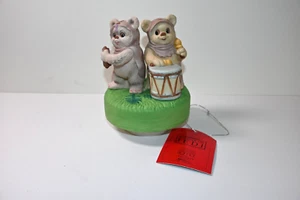 Vintage Star Wars Sigma Return of the Jedi Wicket Kneesa Keramik Spieluhr 1983 - Bild 1 von 5