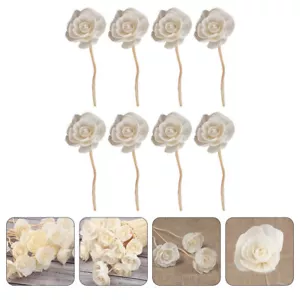 8 Pezzi Ricarica Sweet Grace per Diffusore di Fiori Rattan Sola Bastoncini Profumo - Foto 1 di 12