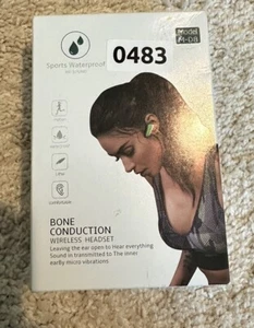 M-d8 Wireless Headphone Bone Conduction Long Endurance Bone Conduction Wireless - Picture 1 of 3