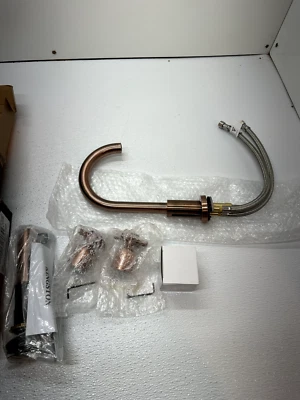 Grifo de baño amplio Concord FSC892DXAC, cobre antiguo LEER Foto 1 de 3