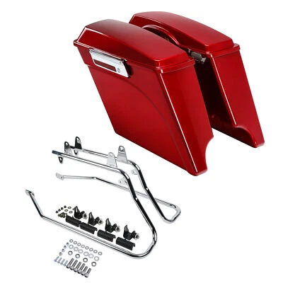 5" Stretched Saddlebags Conversion Fit For Harley Softail Heritage Fatboy 84-17 - Image 1 of 4