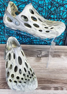 Merrell Hydro Moc Mens 9 Womens 10.5 Green Camo Closed Toe Slip On Water Clogs - Picture 1 of 14