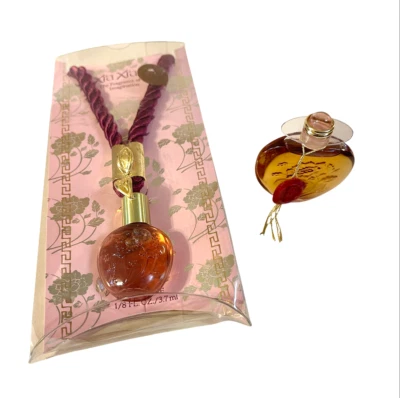 Lote de collar de perfume puro vintage XIA XIANG de REVLON Mini 1/8 oz / 3,7 ml Foto 1 de 4