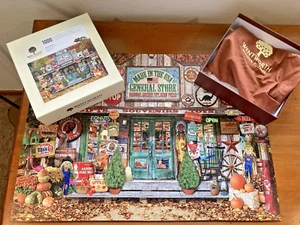 Wentworth Wooden Puzzle- General Store - 1000 pcs - RETIRED - Picture 1 of 11