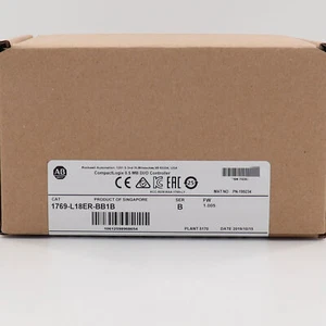 New Allen Bradley 1769-L18ER-BB1B CompactLogix 0.5MB DI/O Controller - Picture 1 of 2