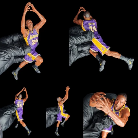 Rare VTG McFarlane Toys Kobe Bryant 24 Mamba Basketball Figure 2009 Championship Cover