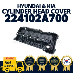GENUINE OEM Hyundai Kia Cylinder Head Cover 224102A700 = 224102A330 - Picture 1 of 7