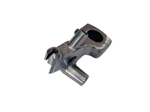 CHROM ARMBAND HALTERUNG STEUERHEBEL KUPPLUNGSHEBEL FÜR HONDA VT Shadow 600 / 750 C - Bild 1 von 8
