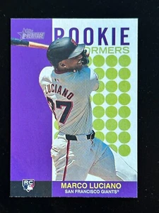 2024 Topps Heritage  - Marco Luciano (RC) - Rookie Performers #RP-3 - Giants - Picture 1 of 2
