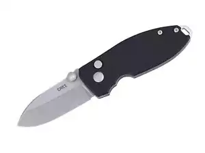 CRKT Squid Button Lock G10 Black Taschenmesser D2 Lucas Burnley EDC ✔️ 01CR2747 - Bild 1 von 5