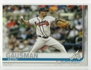 Kevin Gausman 2019 Topps Series 1 Baseball Base Common #317 Atlanta Braves - Picture 1 of 1