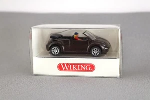 Wiking H0 1:87 VW New Beetle Cabrio braun 032 02 27 NEU OVP NOS - Picture 1 of 3