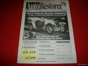 AUTO RESTORER - 1910 PIERCE ARROW TOURING CAR 12/99 - Picture 1 of 1