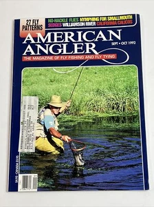 American Angler Magazin September Oktober 1992 No Hackle Flies Nymphing Bass - Bild 1 von 3