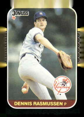 1987 Leaf #260 Dennis Rasmussen - Image 1 of 2