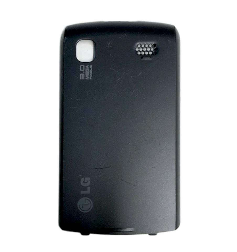 CUBIERTA BATERÍA ORIGINAL LG Breeze GW520 Puerta NEGRO Teléfono Celular Panel Trasero Foto 1 de 1
