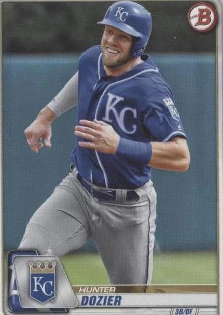 2020 Bowman - Hunter Dozier #91