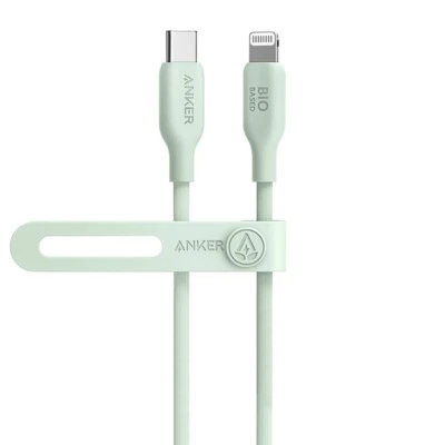 Anker 542 USB-C to Lightning Cable MFi Certified Bio-Based Braided Nylon 10ft - image 1 of 3