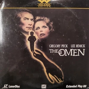 The Omen (1976 Film) Laserdisc NTSC Horror Gregory Peck Lee Remick HORROR - Picture 1 of 5