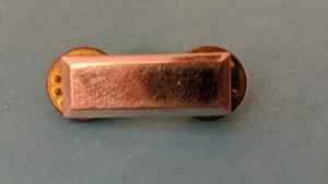 WWII Army Officers Rank Insignia Device Pin 2nd Lieutenant Bar NS Meyer Silver - Picture 1 of 5