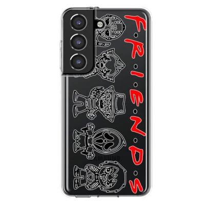 Funda Antigolpes Para Samsung Galaxy S21 Personajes Halloween Amigos Foto 1 de 4