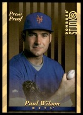 1997 DONRUSS Studio GOLD  Press Proofs Paul Wilson /500 New York Mets #133