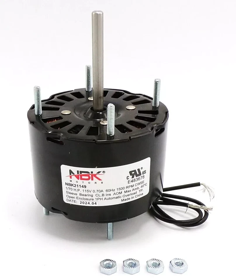 24/7PARTSINC Multi Purpose Fan Motor 115v/60hz for Fasco - Part# D120