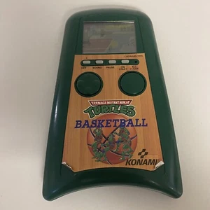 Vintage Konami Teenage Mutant Ninja Turtles Basketball Electronic Handheld Game - Picture 1 of 6