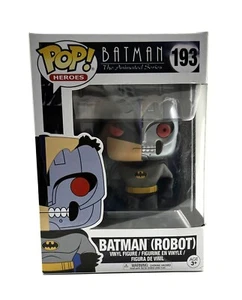 Funko Pop! DC Heroes: The Animated Series BATMAN (ROBOT) CHASE #193 - Picture 1 of 7